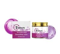 Crème Jour et Nuit Raffermissante 2 Minutes - Action rapide, lisse, raffermit, hydrate, lifte et révèle une peau d'apparence plus jeune. 60 g, pratique à emporter.