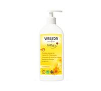 Crème lavante corps et cheveux - WELEDA - Calendula - Bébé mixte - 400 ml - Amandes & sésame bio