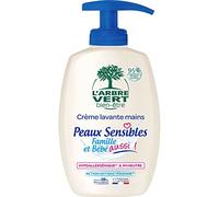 Creme lavante main peaux sensibles bio pompe 300ml - ARBRE VERT