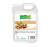 Crème Lavante - TOPMAIN - Amande Douce - 5 l - Hypoallergénique - Flacon