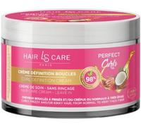 Crème Leave-In Définition Boucles Sans Rinçage - Huile De Ricin, Coco Et Beurre De Karité - Perfect Curls - Activateur De Boucles - Cheveux Bouclés Frisés Crépus - 250 Ml