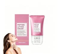 CrèMe Liftante Aux Peptides Pink-Labs, CrèMe Raffermissante Pour Le Cou Avec Rouleau, Soin Hydratant Liftant Visage Et Cou, IdéAl Pour Peau RelâChéE, Tous Types De Peaux(1pcs)