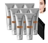CrèMe Liftante Contour Des Yeux Luxeveria, Effet Raffermissant Instantané, Avec Pinceau, CrèMe Tenseur Express, Soin Contour Des Yeux Temporaire, RéDuit Les Rides Et Ridules (8 PCS)