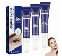 Crème Liftante et Définissante pour Paupières, Crème de Modelage Instantané pour Créer un Double Pli Palpébral,Effet Tenseur et Raffermissant Longue Durée-Adaptée à Tous les Types de Yeux (3Pièce)