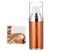 Crème Liquide De Maquillage Pailleté Pour Le Corps, Fond De Teint Liquide Bronzant Et Brillant, Lotion Hydratante Brillante Pour Le Visage Et Le Corps, Résultat Instantané (04#)