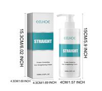 Crème Lissante À La Kératine, Revitalisante Réparatrice Pour Cheveux, Réduit Les Cheveux Crépus Et Secs, Ensemble De Soi,Un 100ml