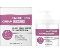 Crème lissante anti-rides pour peau relâchée, enrichie en collagène et acide hyaluronique. Hydratante et fortifiante, elle améliore l'élasticité et repulpe la peau.