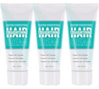 Crème lissante correctrice protéinée, crème capillaire au collagène Silk & Gloss, ingrédients doux, pour tous types de cheveux