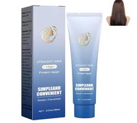 Crème lissante de correction des protéines, crème capillaire de correction des protéines Silk & Gloss, crèmes lissantes nourrissantes et lissantes rapides pour cheveux crépus et secs (1pc)