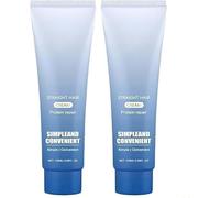 Crème lissante Protein Correction, enrichie en extraits de plantes, nourrit et revitalise, lisse rapidement, pour cheveux bouclés et secs.