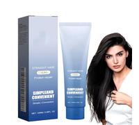 Crème lissante protéinée Correction, Silk & Gloss, pour cheveux secs et crépus, pour hommes et femmes