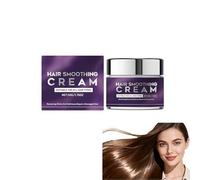 Crème lisse des cheveux, conditionneur de crème nourrissante, faisant des cheveux revitalisant doux et brillant, répare efficacement les poils endommagés, après la coloration et le salon (1pcs)