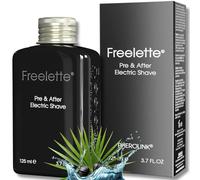 Crème Lotion Pré-rasage et Après-rasage Électrique - Idéal pour un Rasage de Près - Baume Lisse et Sans Irritation. Freelette. Original 125ml