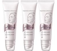 Crème Magique au Collagène et Fullérène, Crème Visage Anti-Âge, Crème Remodelante et Fullérène, Formule de Soin Avancée, Raffermissante et Hydratante