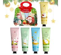 Creme Main Noel Set,5 Pcs Mini Creme Main,Cadeau de Noël Unisexe