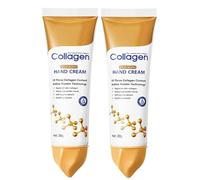 Crème mains anti-âge au collagène, Hydratation intense, Apaise les peaux sèches et rugueuses, Absorption rapide, Convient à tous types de peau