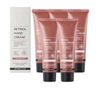 Crème mains anti-âge au rétinol et au collagène, lotion hydratante et raffermissante intense pour les mains sèches et gercées, répare la peau, les ongles et les cuticules, restaure l'élasticité (5)