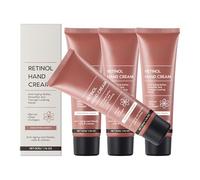 Crème mains anti-âge au rétinol et au collagène, lotion hydratante et raffermissante intense pour les mains sèches et gercées, répare la peau, les ongles et les cuticules, restaure l'élasticité (4)