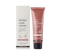 Crème mains anti-âge au rétinol et au collagène, lotion hydratante et raffermissante intense pour les mains sèches et gercées, répare la peau, les ongles et les cuticules, restaure l'élasticité (1)