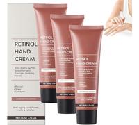 Crème mains anti-âge au rétinol pour mains sèches et gercées, Soin hydratant pour mains sèches et gercées, Soin anti-rides, Réduit les rides et redonne de l'élasticité, pour tous types de peau