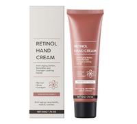 Crème Mains Anti-Âge Au Rétinol, Rétinol En Relief D'humidité À La Crème Pour Les Mains, 50g Crèmes Raffermissante Pour Les Mains Femme, Soin Nourrissant Intense