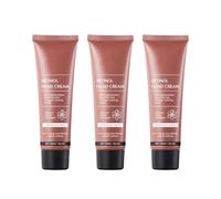 Creme Mains Anti-Âge, Soin Intensif Peaux Sèches 72h, Texture Fondante Non Grasse, Complexe Végétal Anti-Rides, Rituel Nuit & Jour, Parfum Subtile, Format Nomade 50g (3pc, 50g)
