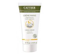 Cattier Argile Blanche Crème Mains Sèches Bio 75ml