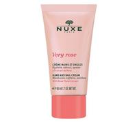 Crème Mains Et Ongles Nuxe Very Rose - Hydrate, Apaise Et Protège - Blanc