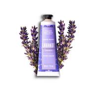 Crème Mains Hydratante Lavande & Bois Ambrés 30ml - Panier des Sens | 97% naturel, karité et huile d’olive pour nourrir les mains sèches avec un parfum chaud, fabriquée en France.