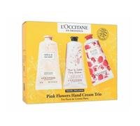 Crème Mains - L'occitane Trio Fleurs Roses - 75ml - Néroli & Orchidée - Cerisier - Rose