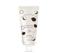 Crème mains naturelle au lait de coco - De multiples bienfaits pour des mains douces et jeunes (35 g)