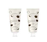 Crème mains naturelle au lait de coco - De multiples bienfaits pour des mains douces et jeunes (35 g)