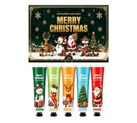 Crème Mains Parfumée Coffret De Lotion Parfumée Hydratante De Noël Pour La | Crème Hydratante pour Mains Sèches Maison Bureau Hiver Extérieur d'Affaires Trajets Quotidiens Nuit