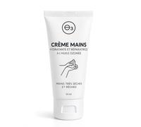 Crème Mains Réparatrice Intense à l’Huile d’Olive Ozonisée 50 ml | Soin hydratant aux huiles d’olive et de tournesol ozonisées pour des mains sèches douces souples et confortables