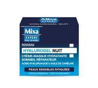 Mixa Visage Hyalurogel Nuit Crème-Masque Hydratante Peaux Sensibles Fatiguées 50ml