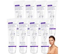 Crème massante multi-peptides pour le corps PDRN, sérum corporel hydratant anti-âge et liftant, raffermit et lifte la peau, unifie le teint, soin quotidien réparateur de rides profondes (8pcs)