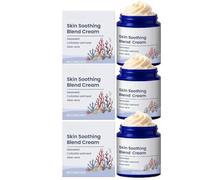 Crème Mélangée Apaisante Pour La Peau - Algues Marines, Avoine Colloïdale & Aloe Vera, Soin Hydratant Quotidien Léger, Hydratant Nourrissant Doux, Portable Pour Usage Quotidien (3pc)