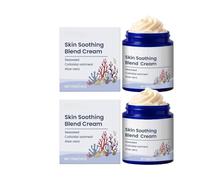 Crème Mélangée Apaisante Pour La Peau - Algues Marines, Avoine Colloïdale & Aloe Vera, Soin Hydratant Quotidien Léger, Hydratant Nourrissant Doux, Portable Pour Usage Quotidien (2pc)