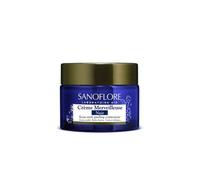 Sanoflore Crème Merveilleuse Nuit - Crème Visage Nuit Peeling Anti-rides Certifiée Bio - Au Pélargonium Bio - Aux Peptides - Au Trio D’acides Exfoliants - 50ml