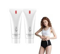 Crème modelante pour le corps aux bienfaits raffermissants et raffermissants - Resserre visiblement la peau relâchée du ventre et des cuisses - Crème lissante pour tous types de peau (2 pièces)