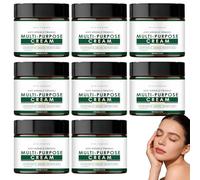 Crème multi-usages au collagène pour le visage, anti-âge, à l'acide hyaluronique, crème visage anti-âge au collagène, soin hydratant, crèmes anti-rides à la vitamine E, crèmes visage jour nuit. (8PCS)