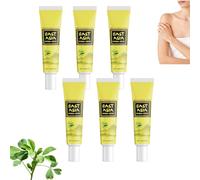 Crème naturelle à base de plantes d’Asie de l’Est, crème corporelle végétale pour visage et corps, hydratant apaisant aux extraits de plantes, soin nourrissant quotidien tous types de peau (6pcs)