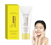 Crème Nettoyante Visage à l'Astragale, Purification Profonde, Cleanser, Texture Douce et Non-Agressive, Éclaircissement des Pores, Composition Végétale Innovante, Soin Quotidien Raffermissant