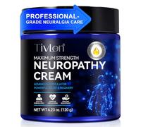 Crème neuropathie - Crème nerveuse extra forte pour les pieds, les jambes, le cou, le dos, les mains et le corps - Formule végétale légère avec sensation de bien-être rafraîchissant, 113 ml
