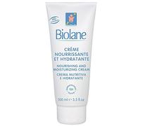 BIOLANE - Crème Nourrissante et Hydratante - Bébé - Nouveau Packaging - Visage et Corps - Apaise et Protège la peau - 98% d'origine naturelle - 100 ml - Fabriqué en France