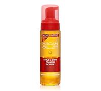 Creme of Nature Argan Oil Mousse Coiffante à l’Huile d’Argan 207 ml | Définit les Boucles, Apporte Brillance et Hydratation aux Cheveux Bouclés, Frisés et Crépus, Sans Sulfates, Sans Rinçage