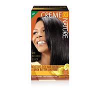 Creme of Nature Coloration riche en humidité avec après-shampoing au beurre de karité - C11 noir naturel