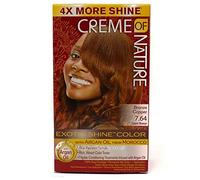 Creme of Nature Kit Exotic Shine Color 7.64 Bronze Copper