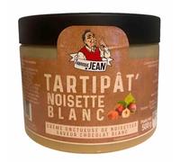 Crème Onctueuse de Noisettes Saveur Chocolat Blanc 500g/Boite et 2kg/Boite - Livraison Gratuite France (2 boites 500g)