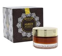 Crème Parfumée à l’Ambre Hemani 50g - Soin Hydratant Visage & Corps | Parfum Oriental aux Notes Chaudes & Musquées | Texture Onctueuse | Usage Quotidien